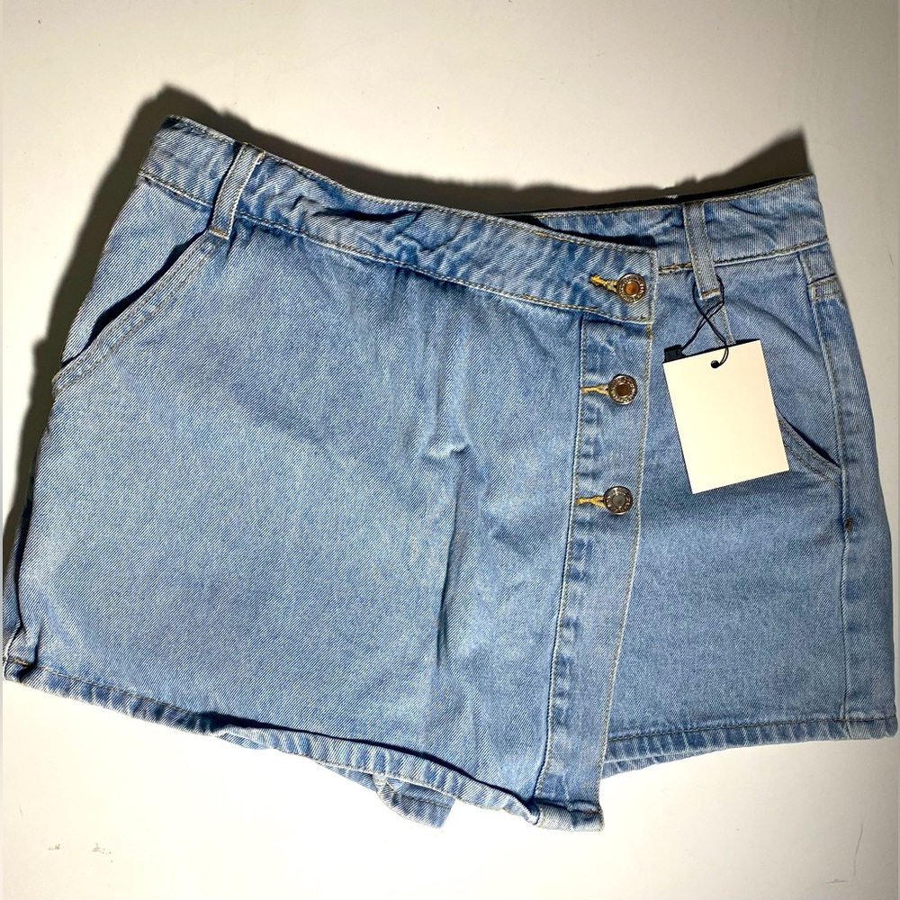 Denim shorts women’s casual mini shorts